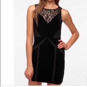 Ecoté from UO Velvet & Lace Mini Dress
